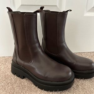 Just Fab Candide Platform Boots